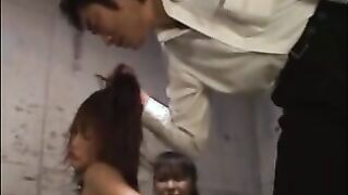 Asian teen sluts used as fuck slaves