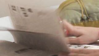 ultra hot blondie making good job