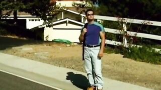 Big-Boobed Blonde Mum Stuffs Big Rod Up Her Vagina