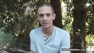 Jake in bareback orgy party