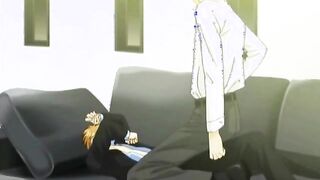 Anime gay sex with his muscular man