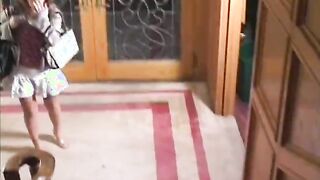 Gorgeous Brunette Chick Sluts Out For Meaty Boner