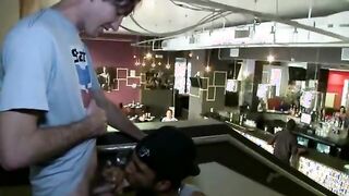 Interracial amateur gay thug tries some white cock