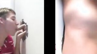 Straight jock tricked into gay suck job