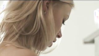 busty blonde loving anal