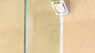 Blonde masseuse loves her job rubbing down naked guys body