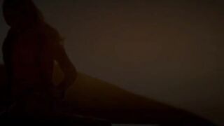 Sunset in Malibu in art undress movie