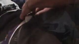 Mature housewife Julia sucking teen dick