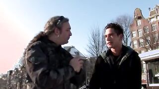 Real tourist hunting for a dutch whore