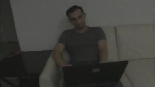 Amazing chick having fun while two guys destroying her hairy pussy