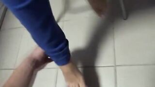 Raven babe gets fucked for money