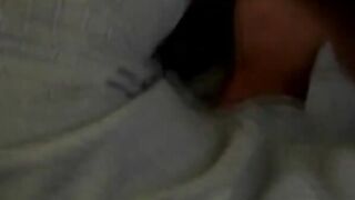 Horny babe gets her tight pussy fucked by lucky guy