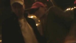 sexy hardcore scene on balkony