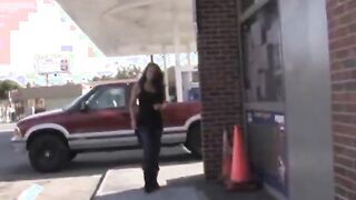 Porn Babe Visits IR Glory Hole 