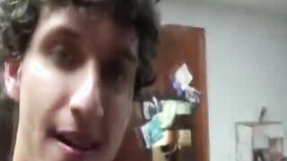 College cock suckers are all guys in this dorm room