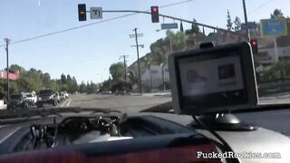 Delicious amateur girl sucking and fucking a hard cock for the money