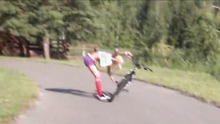 Outdoor teen fucking in outdoor