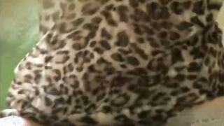 Studying girlfriend unaware she filmed and gives in to a sex break