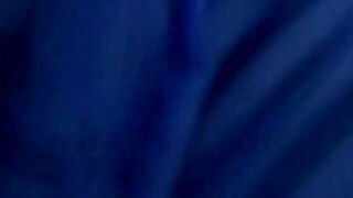 Sexy ebony sucks cock then gets fucked by lucky guy