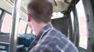 These guys are up to something on the public bus