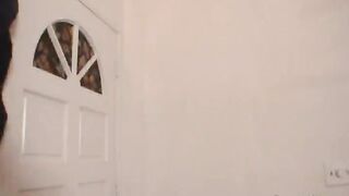 Sexy girl plays with a nice cock before she gets dicked and jizzed on the sofa