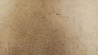 Luscious Brunette Babe Crams Dick In Mouth & Vag