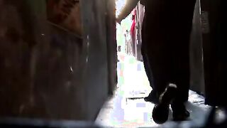 Hot blonde with tight ass gets to sucking amateur dick