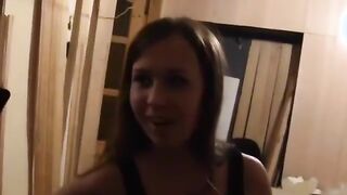 Babe gets fingered while masturbating from lucky guy