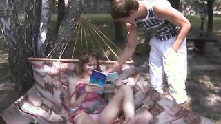 outdoor sucking cock in the forest