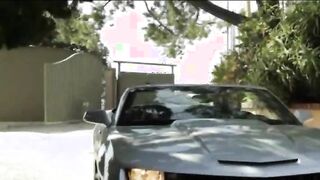 czech lesbians eating on the car