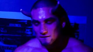 Hot jock vamp sucks life out of powerful blood vessel