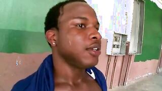 Thug feels the pinch of cock