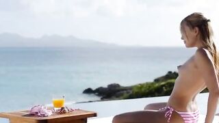 ultra sweet fairhair before camera