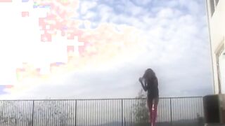 Lusty Black Chick Has Booty Stuffed With Big Rod