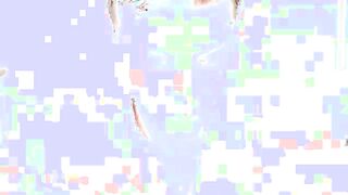 Horny babe in bi group shares cock with group of guys