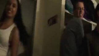 Holloween party gets real gay for these frat boys and girls