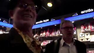 Horny guy visit the hookers in Amsterdam on his visit