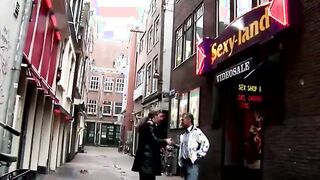 Chubby dutch prostitute sucks cock for a cash payout