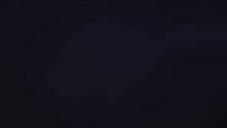 brunett masturbation after long party