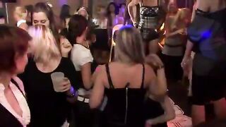 Hammered teens dancing