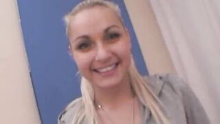 russia blonde loves anus playing