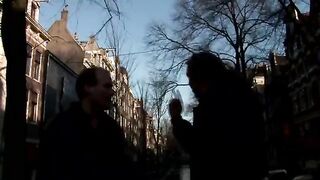 Real dutch prostitute spoiling a tourist