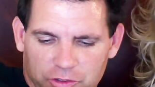 Two horny beautiful girls in fishnet stockings get fucked by white guy