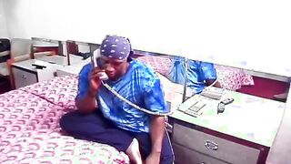 Horny black teen girl gets naked before gets a big black cock in her tight pussy