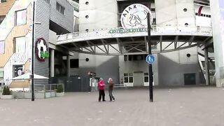 Dutch hooker meets her next customer