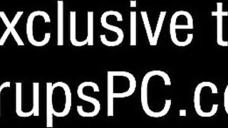 Sleeping Holly Dildo Her Pussy