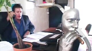 Sexy Chick Swallows And Bangs Hard On