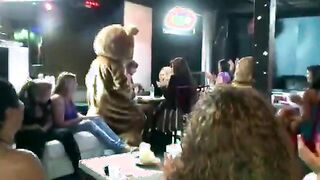 Cfnm sluts want stripper cock to suck desperately 