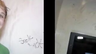 Straight dude tricked into gay blowjob