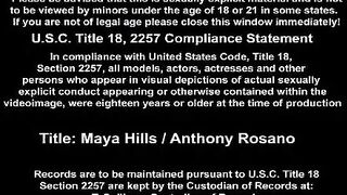 Blonde Hottie Maya Hills Pounds Juicy Dick